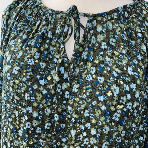 Sonoma women’s Green Floral Maxi Dress Size 3X NWT $72 - Picture 7 of 10